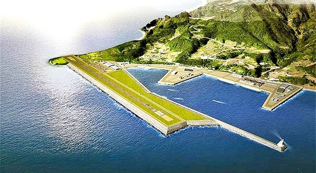 오는 2025년 완공이 예정된 울릉공항의 조감도. 울릉공항 신설은 새로운 노선이 생김에 따라 신 지역항공사의 필요성도 높아지게 된다. /경북매일 DB