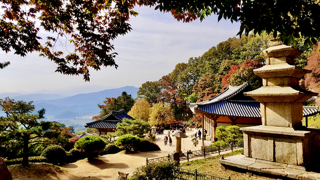 유네스코 세계문화유산에 등재된 부석사.