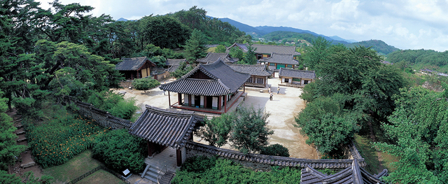유네스코 세계문화유산에 등재된 소수서원.