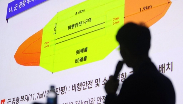 대구 군 공항 이전 공청회.