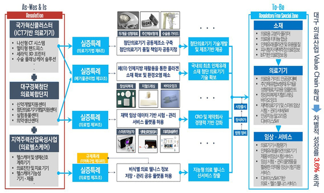 스마트웰니스 규제자유특구 개념도.  /대구시 제공
