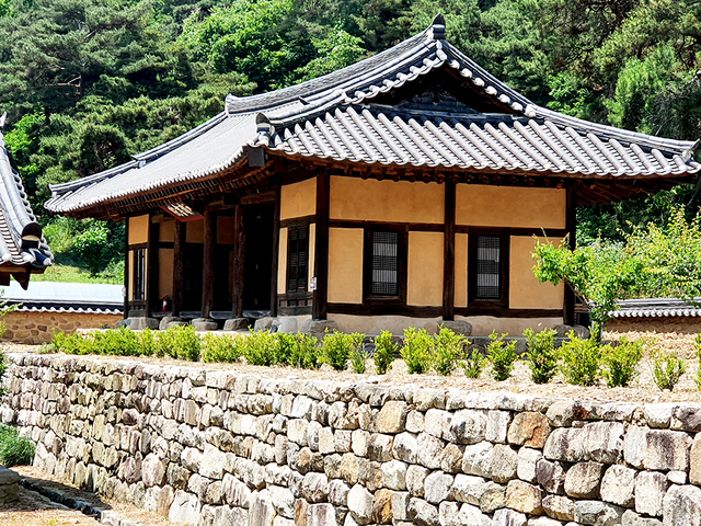 사빈서원 강당.