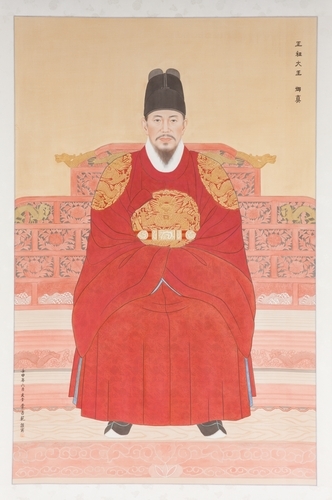 정조의 표준 영정.  /더봄출판사 제공