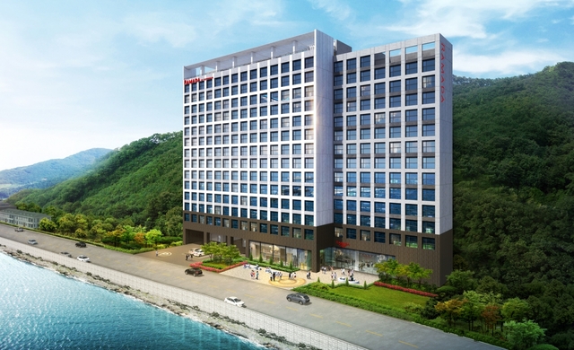 '라마다 울릉' 투시도