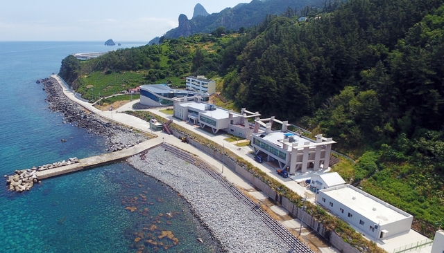 울릉도 독도해양연구기지 전경