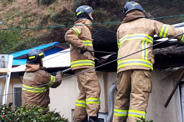 지난해 11월 27일 화재가 발생한 장모씨 주택