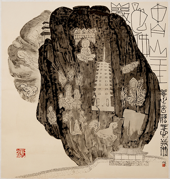 박대성作 ‘옥룡암’.