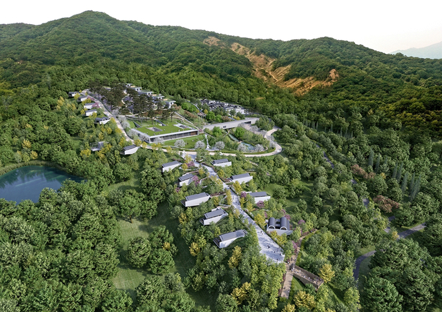 심산문화테마파크 조성사업 조감도.