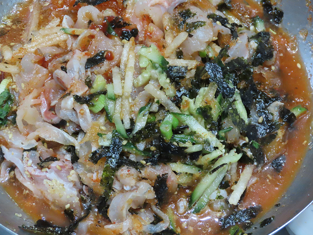 포항의 물회