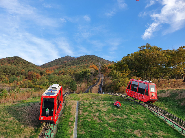 문경단산관광모노레일.