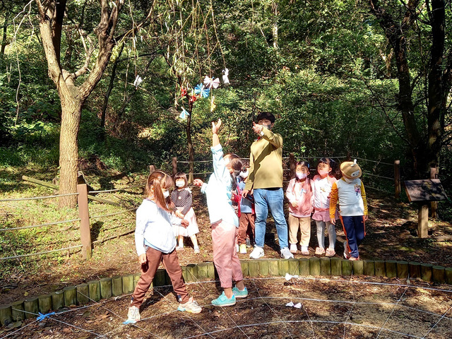 옥성자연휴양림 유아숲체험원.