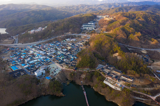 예끼마을 전경.
