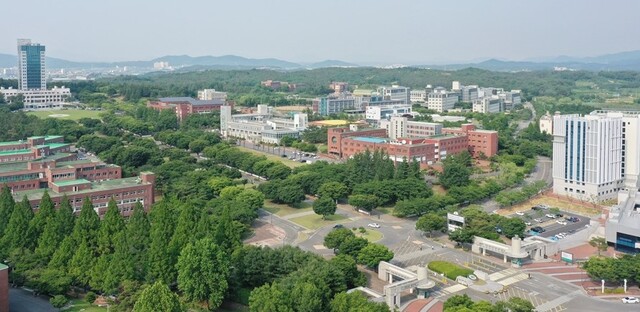 대구대 경산캠퍼스 전경,