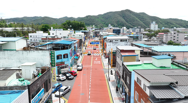 전선지중화 사업 /청송군 제공