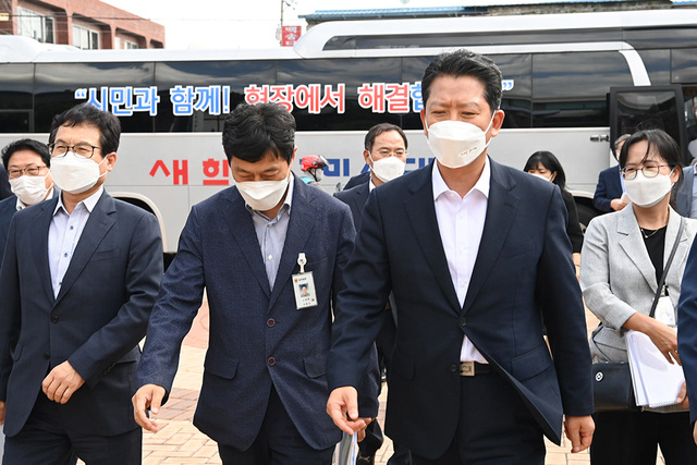 현장소통 행보.