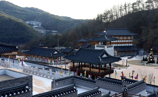 한국문화테마파크 전경.