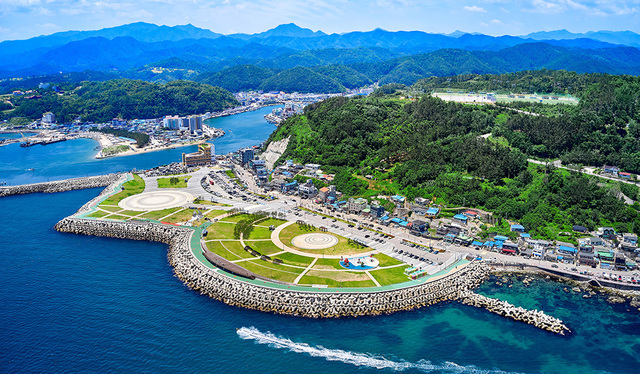 영덕 해파랑공원 전경.