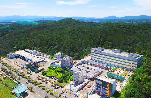 경북 유일의 보건복지부 인증 뇌혈관전문 병원인 에스포항병원의 모습.  /에스포항병원 제공
