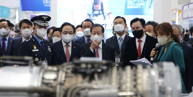 2022년 대구국제로봇산업전 부스전경.