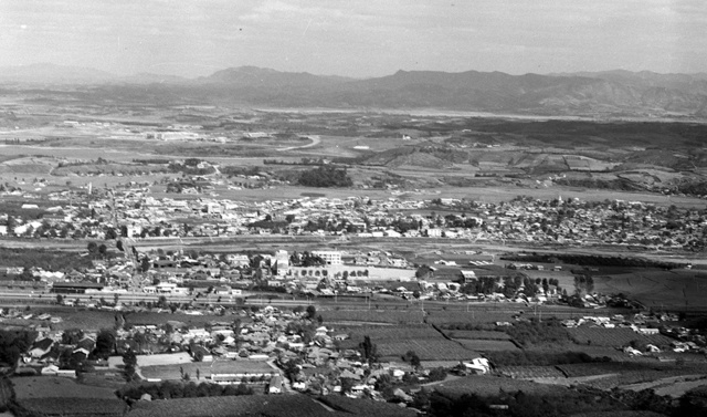 1970년대의 경산군 모습.