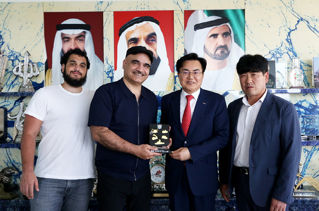 엑스코와 소방청, NAFFCO 관계자 협력다짐. /엑스코 제공