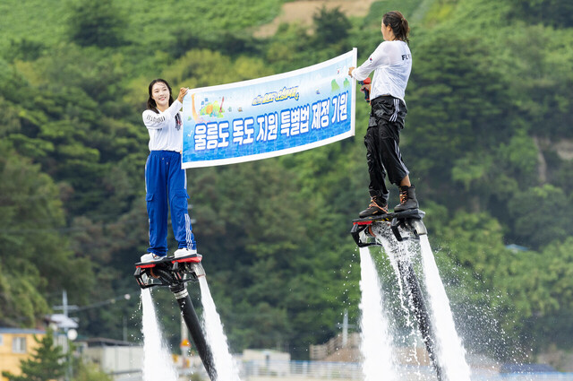 울릉도 독도 지원특별법제정 기원도 