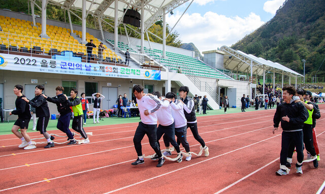  지난해 진행된 4인 발묶어 달리기
