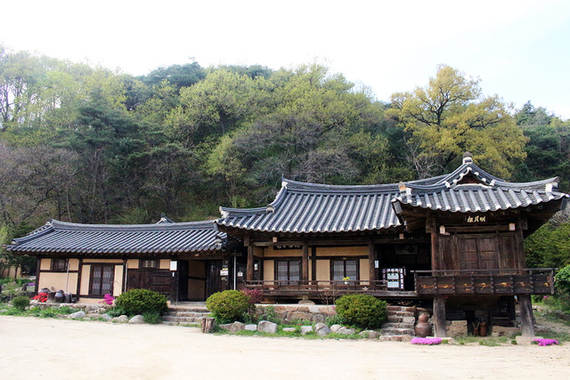 만회고택 전경.