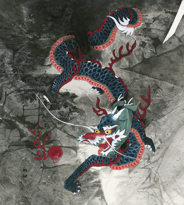 박승온作 ‘청룡도’