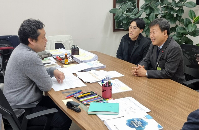 국회행정안전위 전문위원과 면담