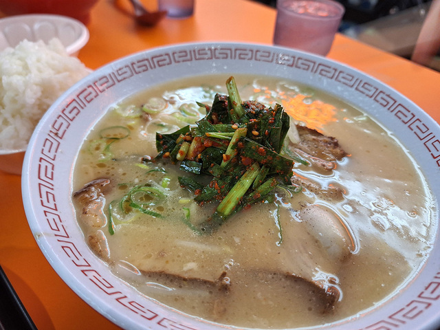 금룡에서 맛본 일본 라면.
