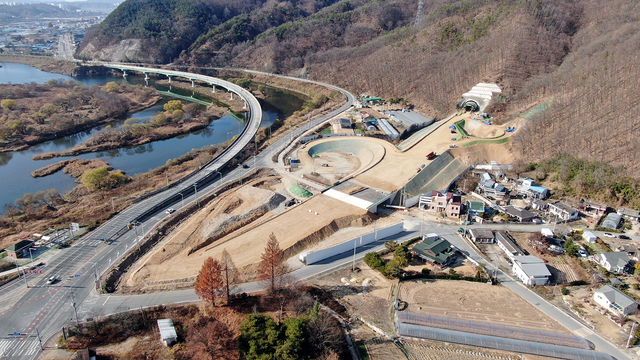 송전교차로 전경. /안동시제공