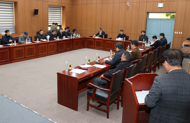 포항지방해양수산청에서 개최된 울릉도 국가시행사업 간담회./울릉군제공