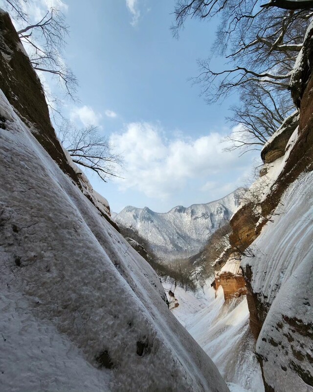 울릉도에서 계곡 가장 깊은 삼막골 계곡. /울릉산악구조대 제공
