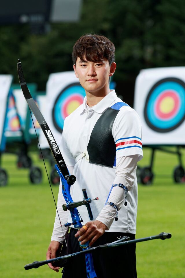 예천군청 양궁 김제덕 선수. /예천군 제공 