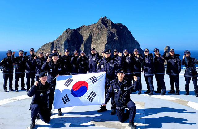 대한민국 울릉독도경비대원들./자료사진