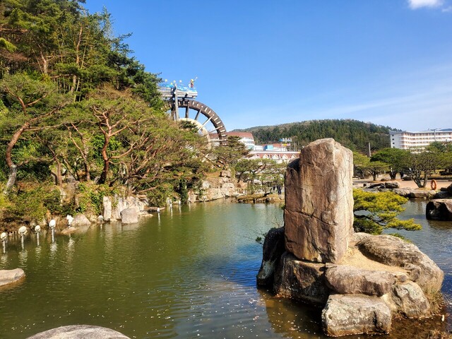보문단지 물레방아. 경주/황성호기자
