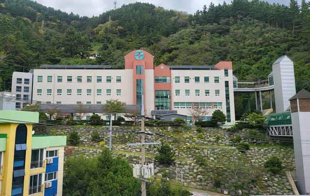 울릉군보건의료원 전경./김두한 기자