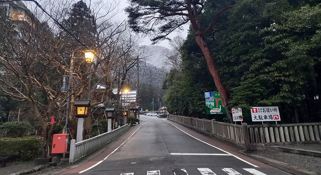 야히코 신사 주변 풍경