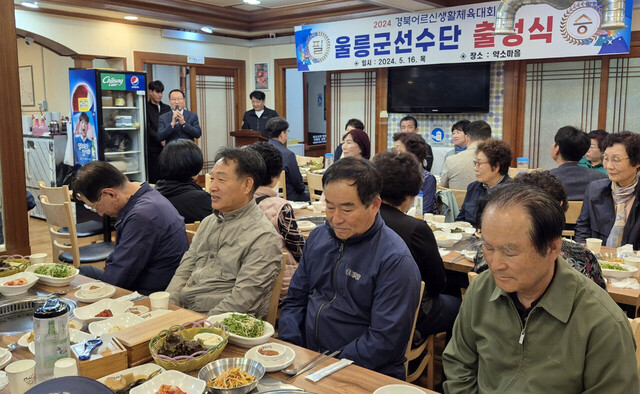 김진규 울릉교육장 격려사./ 김두한 기자