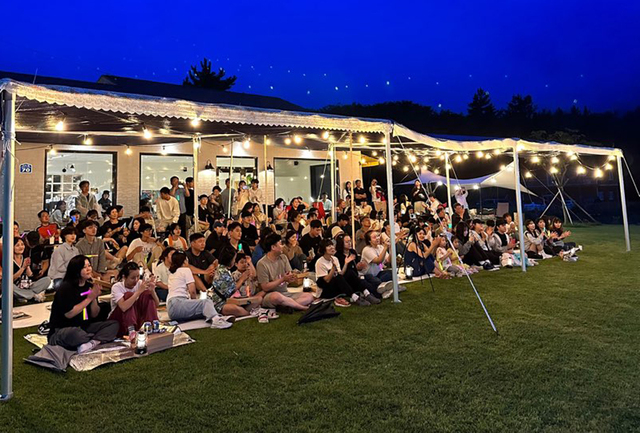 지난해 나리분지에서 개최된 2023년 '나리 빛나는 밤에 만나요'./울릉군 제공
