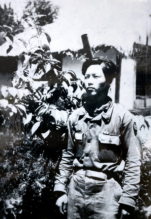 1952년 제주도 훈련소 1연대 17중대 3소대 입소 당시 모습. 이규석 옹은 당시 부산에서 배를 타고 제주도로 가 훈련소에 입소했다.