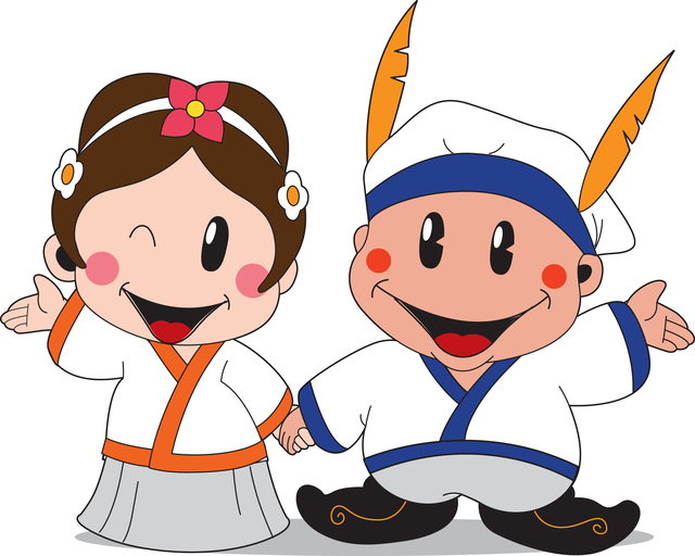 원화 화랑 캐릭터.