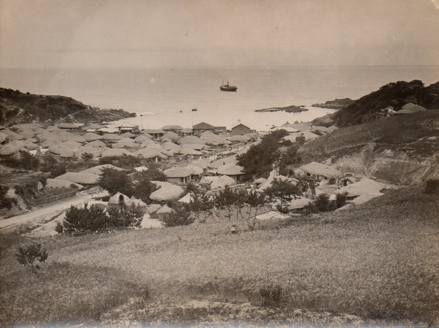 1940년대 영해면 대진항 사진. /영덕군제공