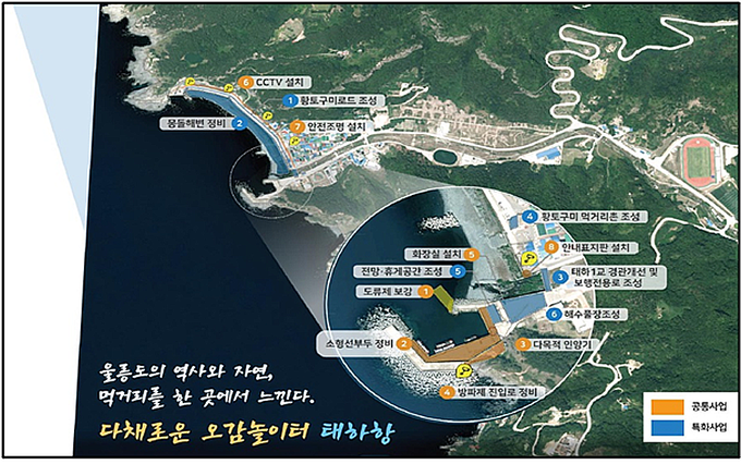 태하항 어촌 뉴딜 300사업./자료사진