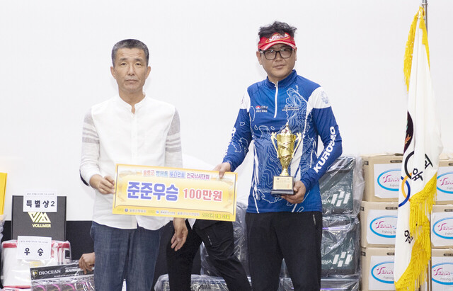 3위에 입상한 최은창씨.
