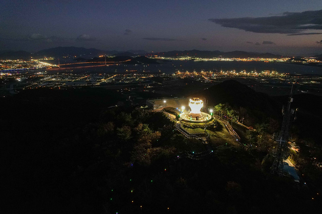 광양 구봉산 전망대