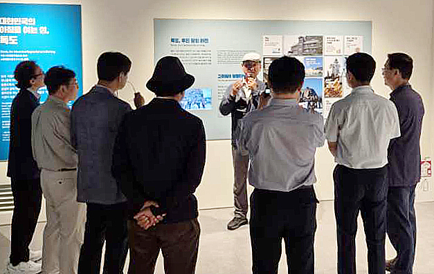 독도전문강사 직무교육 모습. /독도협회