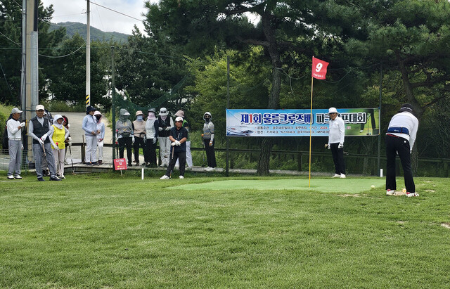 독도사랑 울릉크루즈배 파크골프대회