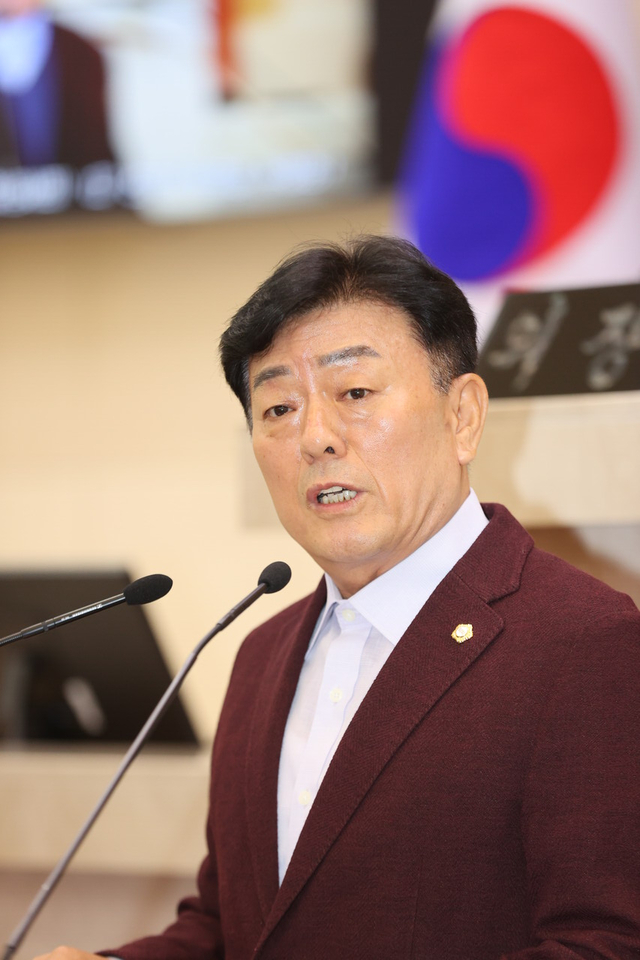 5분 자유발언 / 김만호 의원 (포항시의회 제공)